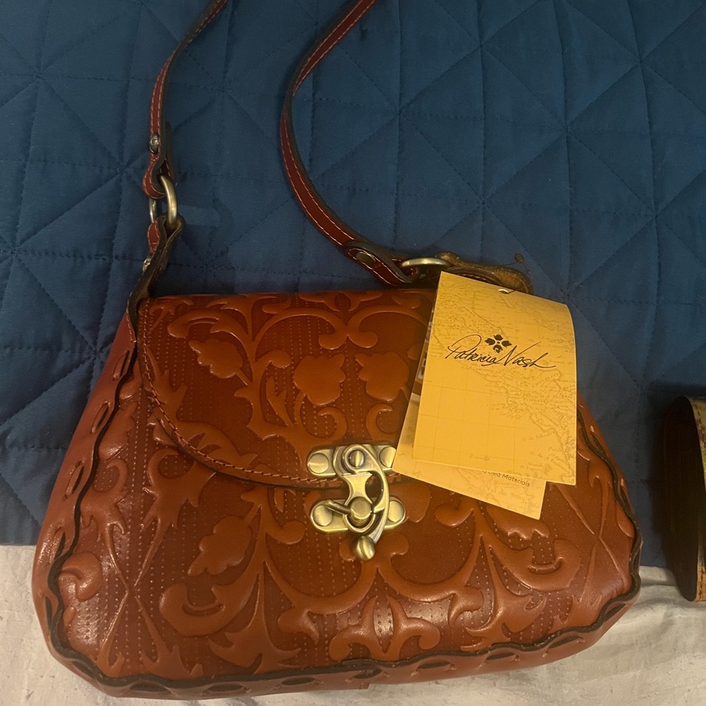 Brand new Patricia Nash purse and wallet set